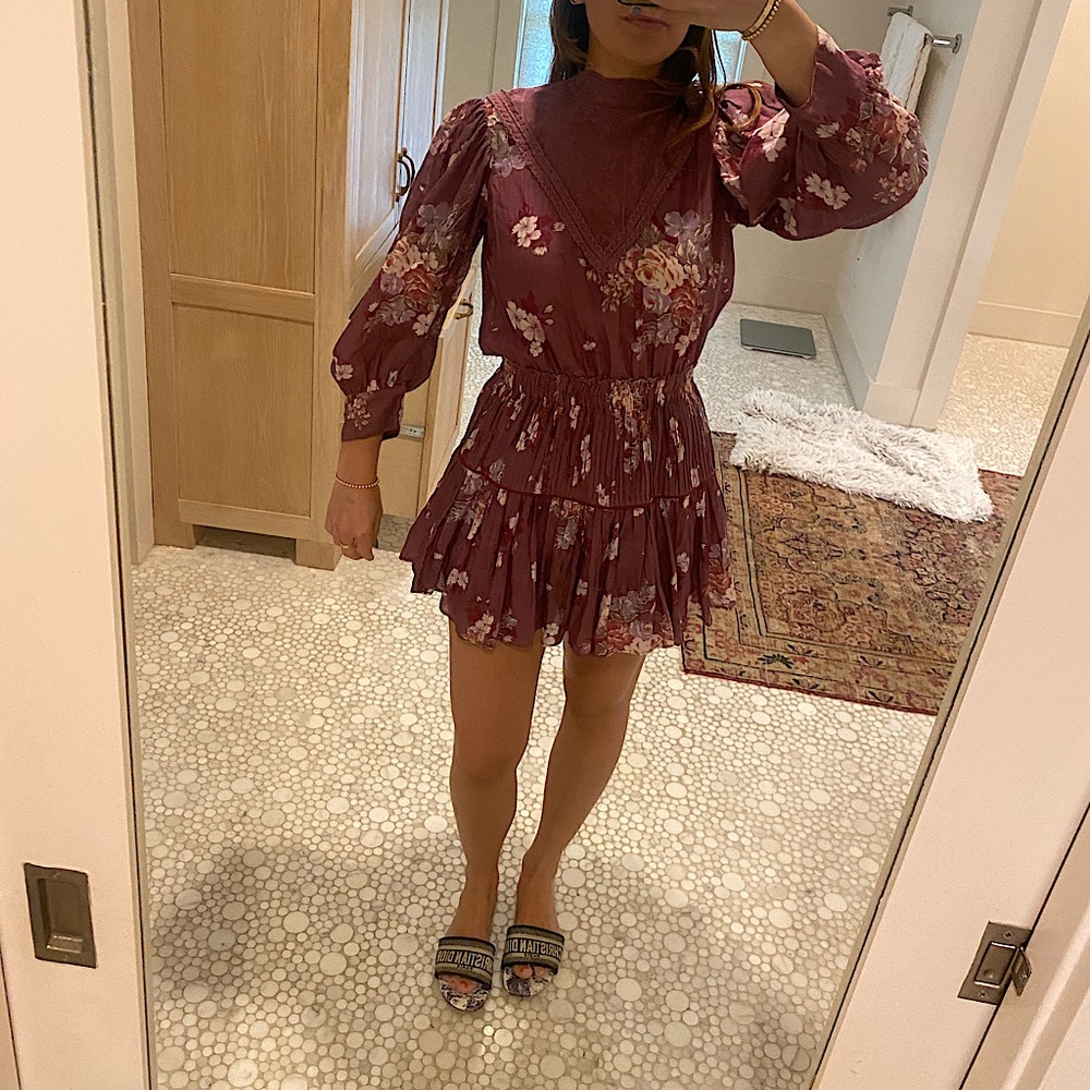 Loveshackfancy Viola Mini Dress